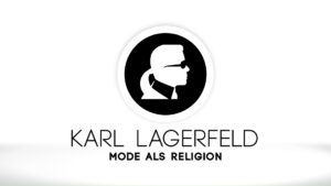 Styleframe des On-Air Designs zur Dokumentation "Karl Lagerfeld – Mode als Religion"